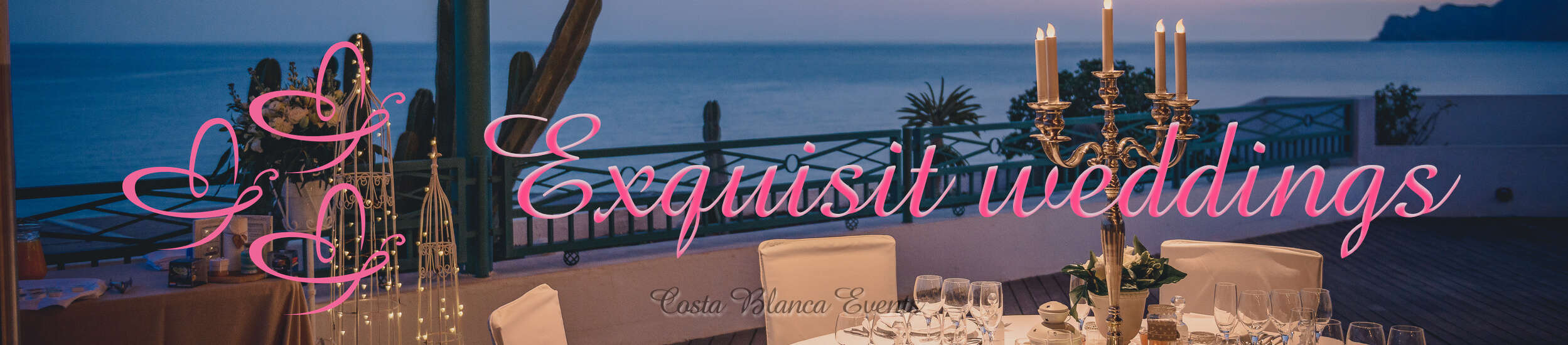 Moodbook image of Luxury weddings in spain - Exquisite wedding arrangement